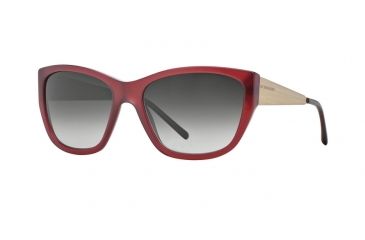 Image of Burberry BE4174 Single Vision Prescription Sunglasses BE4174-34028G-56 - Lens Diameter 56 mm, Frame Color Bordeaux