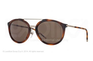 Image of Burberry BE4177 Bifocal Prescription Sunglasses BE4177-345373-56 - Lens Diameter 56 mm, Frame Color Matte Light Havana
