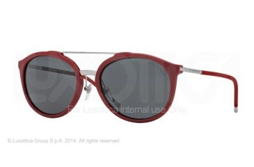 Image of Burberry BE4177 Bifocal Prescription Sunglasses BE4177-345487-56 - Lens Diameter 56 mm, Frame Color Matte Red