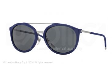 Image of Burberry BE4177 Bifocal Prescription Sunglasses BE4177-345587-56 - Lens Diameter 56 mm, Frame Color Matte Blue