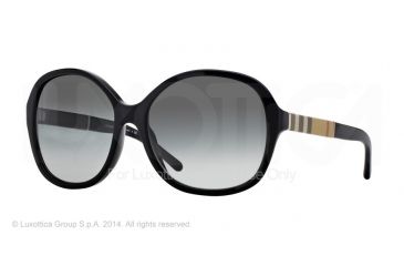 Image of Burberry BE4178 Bifocal Prescription Sunglasses BE4178-300111-58 - Lens Diameter 58 mm, Frame Color Black