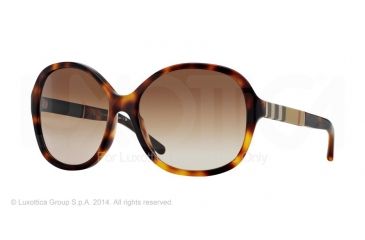 Image of Burberry BE4178 Bifocal Prescription Sunglasses BE4178-331613-58 - Lens Diameter 58 mm, Frame Color Light Havana