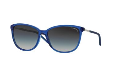 Image of Burberry BE4180 Single Vision Prescription Sunglasses BE4180-34928G-57 - Lens Diameter 57 mm, Frame Color Blue