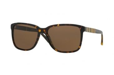 Image of Burberry BE4181 Progressive Prescription Sunglasses BE4181-300273-58 - Lens Diameter 58 mm, Frame Color Dark Havana