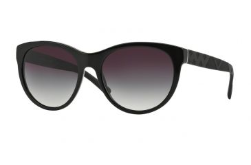 Image of Burberry BE4182 Bifocal Prescription Sunglasses BE4182-30018G-56 - Lens Diameter 56 mm, Frame Color Black