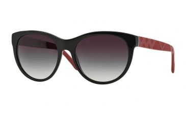 Image of Burberry BE4182 Bifocal Prescription Sunglasses BE4182-34988G-56 - Lens Diameter 56 mm, Frame Color Black