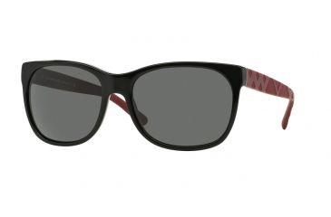 Image of Burberry BE4183 Single Vision Prescription Sunglasses BE4183-349387-58 - Lens Diameter 58 mm, Frame Color Black