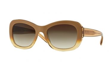 Image of Burberry BE4189 Bifocal Prescription Sunglasses BE4189-351213-54 - Lens Diameter 54 mm, Frame Color Hazelnut Gradient Yellow
