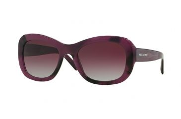 Image of Burberry BE4189 Bifocal Prescription Sunglasses BE4189-35484Q-54 - Lens Diameter 54 mm, Frame Color Spotted Violet