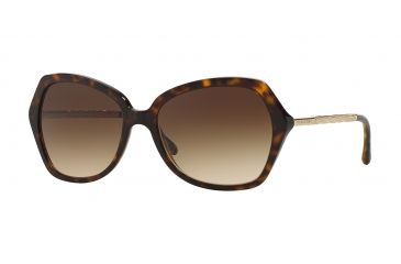 Image of Burberry BE4193 Progressive Prescription Sunglasses BE4193-300213-57 - Lens Diameter 57 mm, Frame Color Dark Havana
