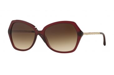 Image of Burberry BE4193 Progressive Prescription Sunglasses BE4193-301413-57 - Lens Diameter 57 mm, Frame Color Bordeaux