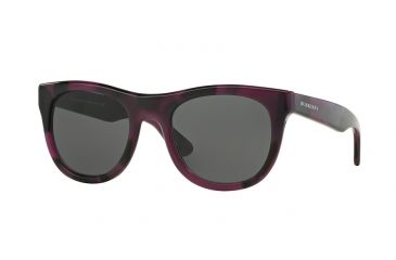 Image of Burberry BE4195F Progressive Prescription Sunglasses BE4195F-351987-52 - Lens Diameter 52 mm, Frame Color Spotted Violet
