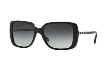 Image of Burberry BE4198 Bifocal Prescription Sunglasses BE4198-30018G-57 - Lens Diameter 57 mm, Frame Color Black