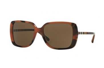 Image of Burberry BE4198 Bifocal Prescription Sunglasses BE4198-351873-57 - Lens Diameter 57 mm, Frame Color Spotted Amber