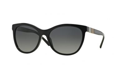 Image of Burberry BE4199 Progressive Prescription Sunglasses BE4199-3001T3-58 - Lens Diameter 58 mm, Frame Color Black