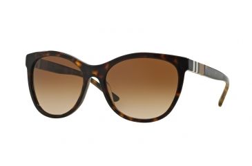 Image of Burberry BE4199 Progressive Prescription Sunglasses BE4199-300213-58 - Lens Diameter 58 mm, Frame Color Dark Havana