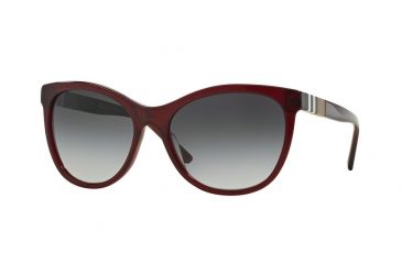 Image of Burberry BE4199 Progressive Prescription Sunglasses BE4199-35438G-58 - Lens Diameter 58 mm, Frame Color Bordeaux
