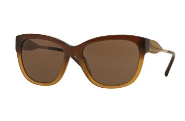Image of Burberry BE4203 Single Vision Prescription Sunglasses BE4203-336973-57 - Lens Diameter 57 mm, Frame Color Brown Gradient Hazelnut