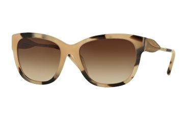 Image of Burberry BE4203 Single Vision Prescription Sunglasses BE4203-350113-57 - Lens Diameter 57 mm, Frame Color Light Horn