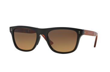 Image of Burberry BE4204 Single Vision Prescription Sunglasses BE4204-35391P-55 - Lens Diameter 55 mm, Frame Color Black