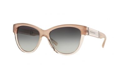 Image of Burberry BE4206 Single Vision Prescription Sunglasses BE4206-35608G-55 - Lens Diameter 55 mm, Frame Color Top Opal Nude On Nude