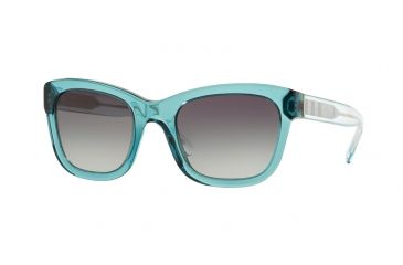 Image of Burberry BE4209 Progressive Prescription Sunglasses BE4209-35428G-52 - Lens Diameter 52 mm, Frame Color Turquoise