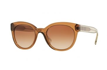 Image of Burberry BE4210 Progressive Prescription Sunglasses BE4210-356413-52 - Lens Diameter 52 mm, Frame Color Brown