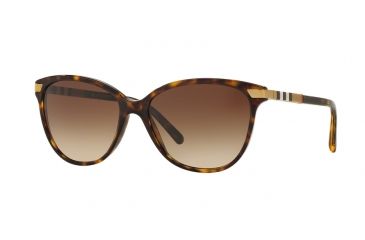 Image of Burberry BE4216 Single Vision Prescription Sunglasses BE4216-300213-57 - Lens Diameter 57 mm, Frame Color Dark Havana