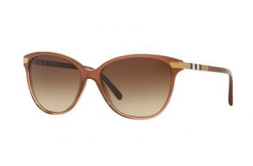 Image of Burberry BE4216 Single Vision Prescription Sunglasses BE4216-317313-57 - Lens Diameter 57 mm, Frame Color Brown Gradient