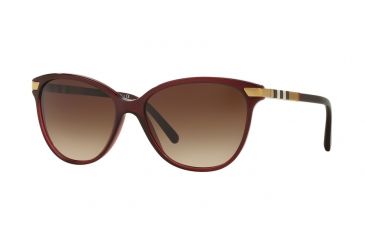 Image of Burberry BE4216F Bifocal Prescription Sunglasses BE4216F-301413-57 - Lens Diameter 57 mm, Frame Color Bordeaux
