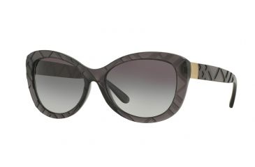 Image of Burberry BE4217 Progressive Prescription Sunglasses BE4217-35818G-56 - Lens Diameter 56 mm, Frame Color Matte Grey