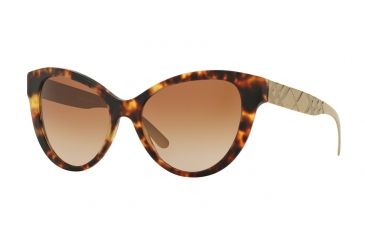 Image of Burberry BE4220 Progressive Prescription Sunglasses BE4220-358013-56 - Lens Diameter 56 mm, Frame Color Havana