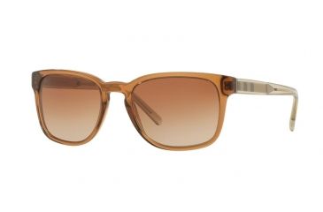 Image of Burberry BE4222 Single Vision Prescription Sunglasses BE4222-356413-55 - Lens Diameter 55 mm, Frame Color Brown