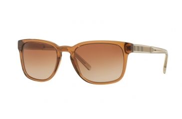 Image of Burberry BE4222F Progressive Prescription Sunglasses BE4222F-356413-55 - Lens Diameter 55 mm, Frame Color Brown