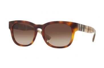 Image of Burberry BE4226 Progressive Prescription Sunglasses BE4226-360113-55 - Lens Diameter 55 mm, Frame Color Light Havana