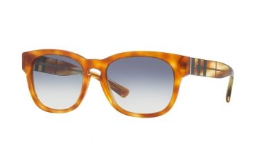 Image of Burberry BE4226 Progressive Prescription Sunglasses BE4226-360579-55 - Lens Diameter 55 mm, Frame Color Light Havana