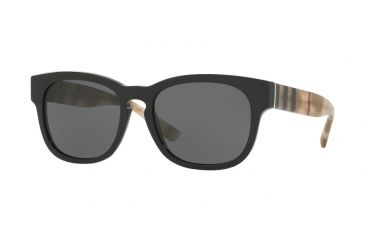 Image of Burberry BE4226F Progressive Prescription Sunglasses BE4226F-360087-55 - Lens Diameter 55 mm, Frame Color Black