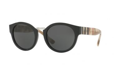 Image of Burberry BE4227 Progressive Prescription Sunglasses BE4227-360087-50 - Lens Diameter 50 mm, Frame Color Black