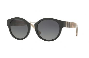 Image of Burberry BE4227 Progressive Prescription Sunglasses BE4227-3600T3-50 - Lens Diameter 50 mm, Frame Color Black