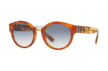 Image of Burberry BE4227 Progressive Prescription Sunglasses BE4227-360579-50 - Lens Diameter 50 mm, Frame Color Light Havana