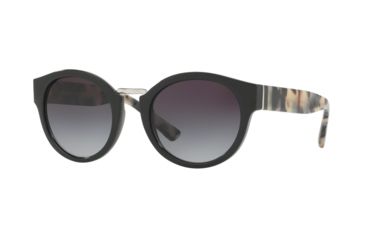 Image of Burberry BE4227 Progressive Prescription Sunglasses BE4227-36098G-50 - Lens Diameter 50 mm, Frame Color Black