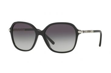 Image of Burberry BE4228 Single Vision Prescription Sunglasses BE4228-30018G-57 - Lens Diameter 57 mm, Frame Color Black