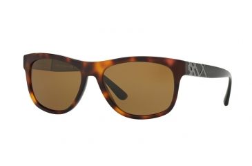 Image of Burberry BE4234 Single Vision Prescription Sunglasses BE4234-362783-57 - Lens Diameter 57 mm, Frame Color Havana