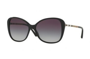 Image of Burberry BE4235Q Bifocal Prescription Sunglasses BE4235Q-30018G-57 - Lens Diameter 57 mm, Frame Color Black