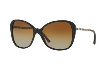 Image of Burberry BE4235Q Bifocal Prescription Sunglasses BE4235Q-3001T5-57 - Lens Diameter 57 mm, Frame Color Black