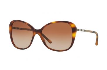 Image of Burberry BE4235Q Bifocal Prescription Sunglasses BE4235Q-331613-57 - Lens Diameter 57 mm, Frame Color Light Havana