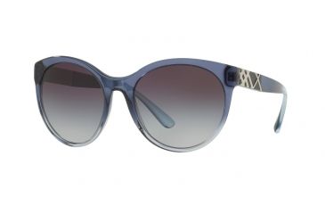 Image of Burberry BE4236F Single Vision Prescription Sunglasses BE4236F-35998G-56 - Lens Diameter 56 mm, Frame Color Blue Gradient