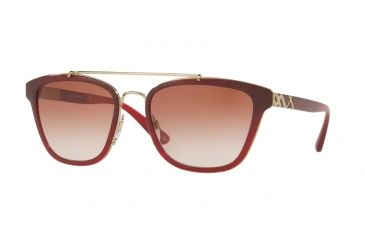 Image of Burberry BE4240 Bifocal Prescription Sunglasses BE4240-363113-56 - Lens Diameter 56 mm, Frame Color Gradient Red