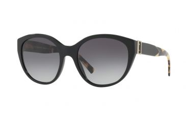 Image of Burberry BE4242F Single Vision Prescription Sunglasses BE4242F-36338G-55 - Lens Diameter 55 mm, Frame Color Black