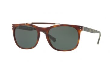 Image of Burberry BE4244F Single Vision Prescription Sunglasses BE4244F-362271-56 - Lens Diameter 56 mm, Frame Color Matte Light Havana